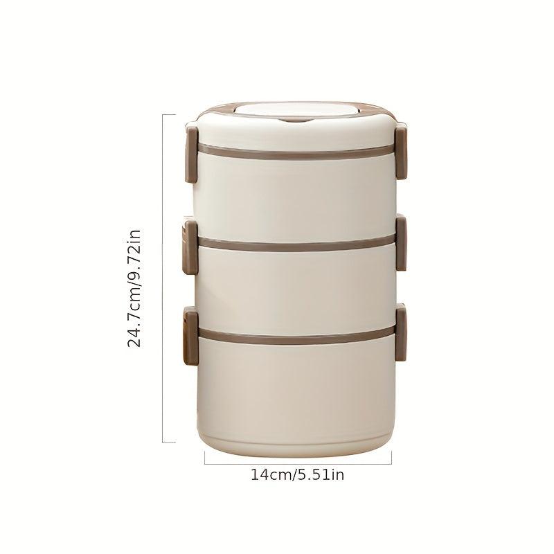 Insulated Stainless Steel Bento Box Leakproof Lunch Box for Teens and Workers