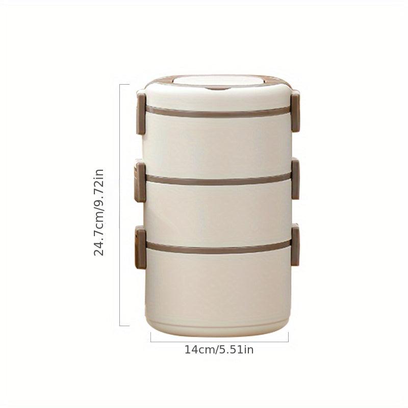 Insulated Stainless Steel Bento Box Leakproof Lunch Box for Teens and Workers