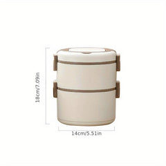Insulated Stainless Steel Bento Box Leakproof Lunch Box for Teens and Workers