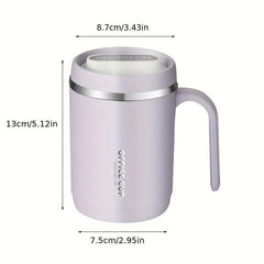 Insulated Coffee Mug Stainless Steel with Lid, Portable Water Cup