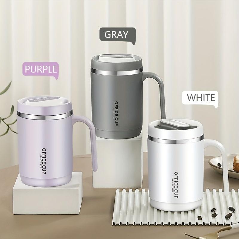 Insulated Coffee Mug Stainless Steel with Lid, Portable Water Cup