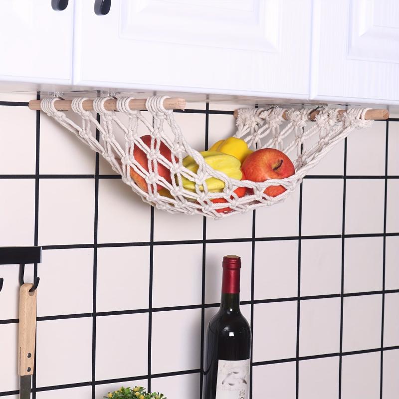 Home Kitchen Hanging Fruit & Vegetable Basket Bohemian Nordic Style Net Bag