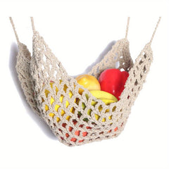 Home Kitchen Hanging Fruit & Vegetable Basket Bohemian Nordic Style Net Bag