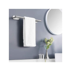 6pcs Punching Towel Rod with 4 Hooks Tissue Holder, Household Storage Supplies