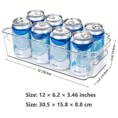1PC Refrigerator Organizer Bins for Fridge Freezer Kitchen Cabinet Pantry