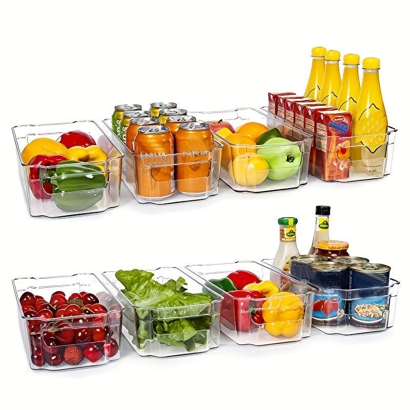 1PC Refrigerator Organizer Bins for Fridge Freezer Kitchen Cabinet Pantry