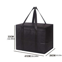 Large Capacity Insulated Grocery Bag Reusable Tote for Hot & Cold Food