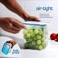 14pcs Plastic Food Containers Candy Jars With Lids