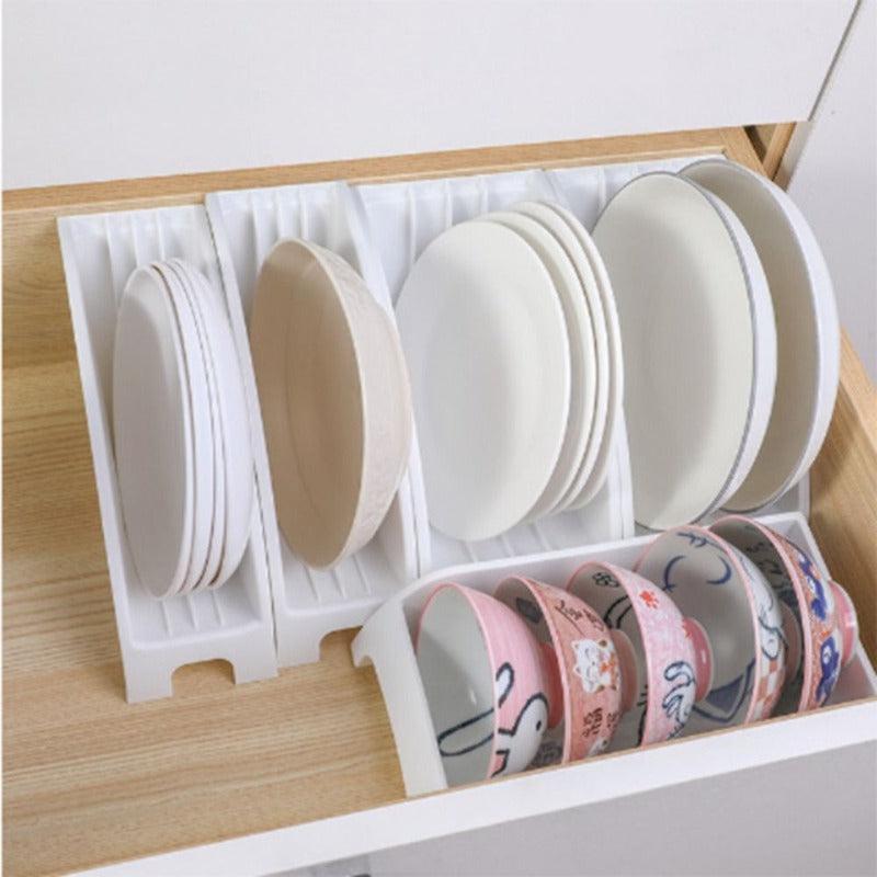 Kitchen Cutlery Drain Rack Storage Basket