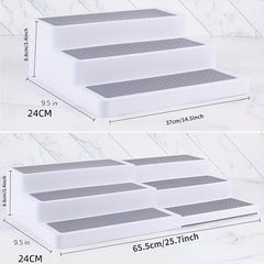 Adjustable 3 Layer Spice Rack Storage Holder for Kitchen Cabinets or Countertops