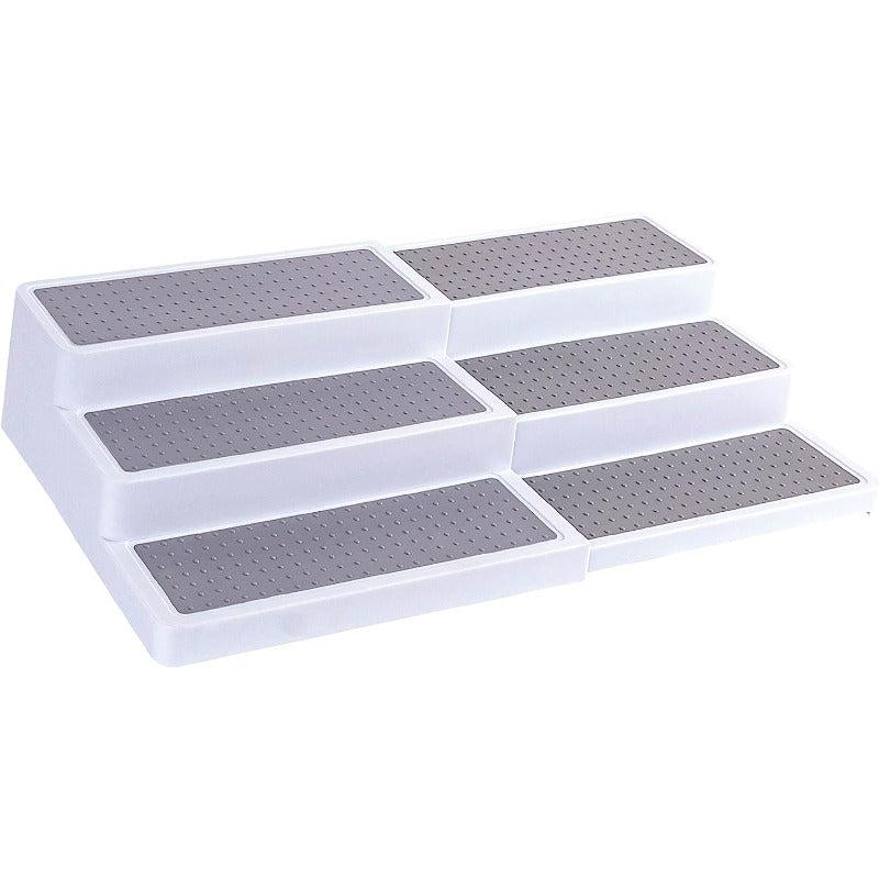 Adjustable 3 Layer Spice Rack Storage Holder for Kitchen Cabinets or Countertops