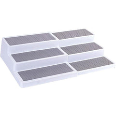 Adjustable 3 Layer Spice Rack Storage Holder for Kitchen Cabinets or Countertops