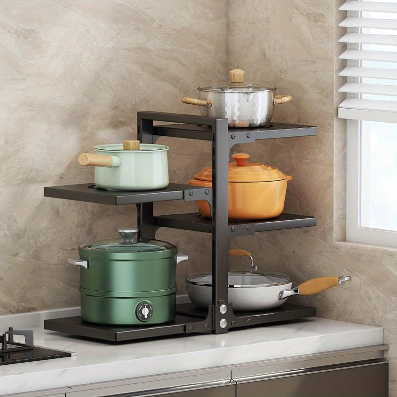 Pot Pan Organizer Rack Cabinet Heavy Duty Under Sink Organizers Storage