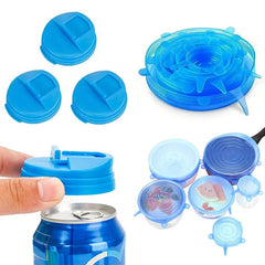 9pcs Can Covers Set Leakproof Drink Can Lids Protector
