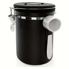 Coffee Storage Tank Stainless Steel With Date Tracker And CO2 Release Valve