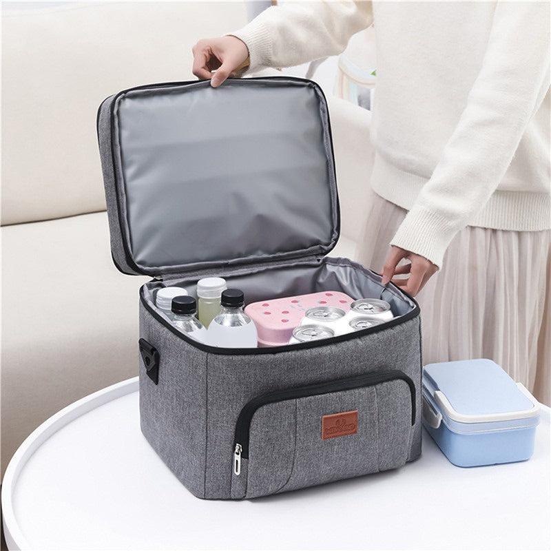 Large Insulated Lunch Bag Soft Cooler Tote for Camping Picnic Beach