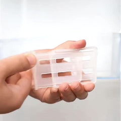 4pcs Extendable Plastic Fridge Partition Keep Food Organized