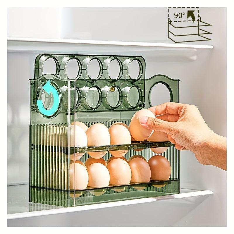 Refrigerator Egg Storage Box Leak-Proof Reusable Rack