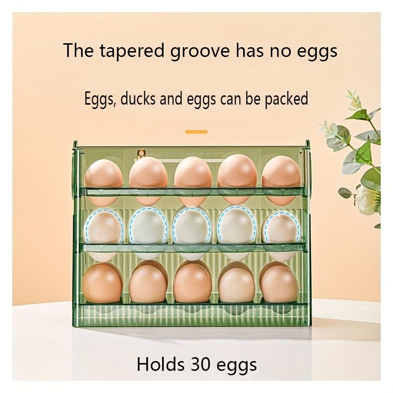 Refrigerator Egg Storage Box Leak-Proof Reusable Rack