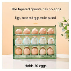 Refrigerator Egg Storage Box Leak-Proof Reusable Rack