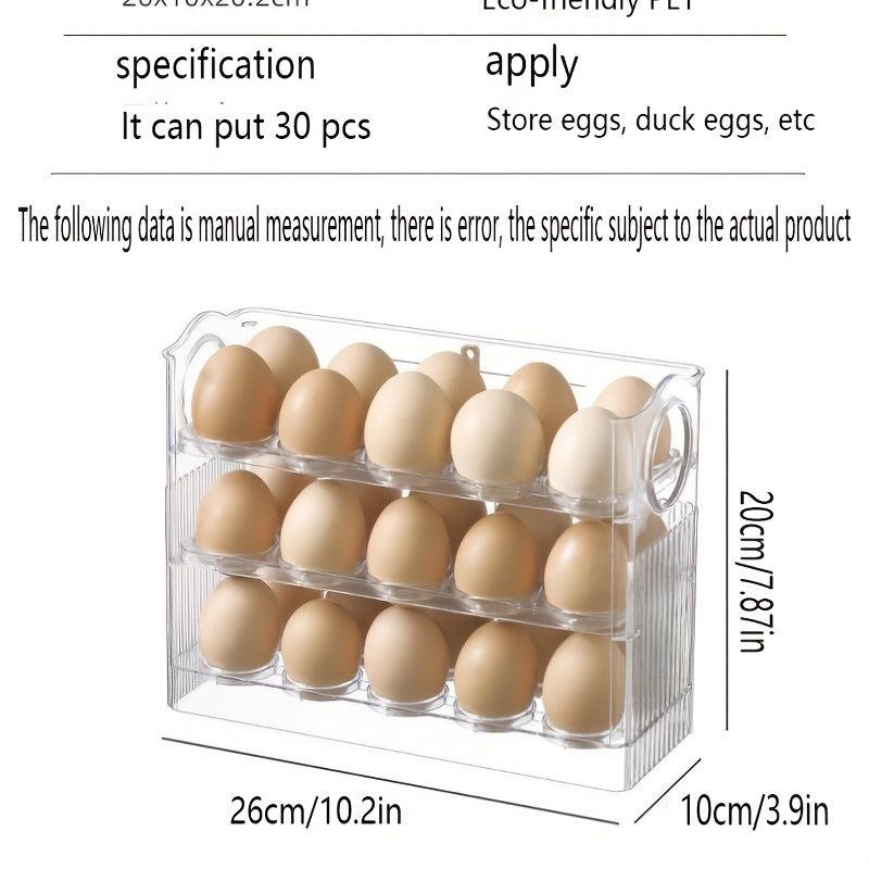 Refrigerator Egg Storage Box Leak-Proof Reusable Rack