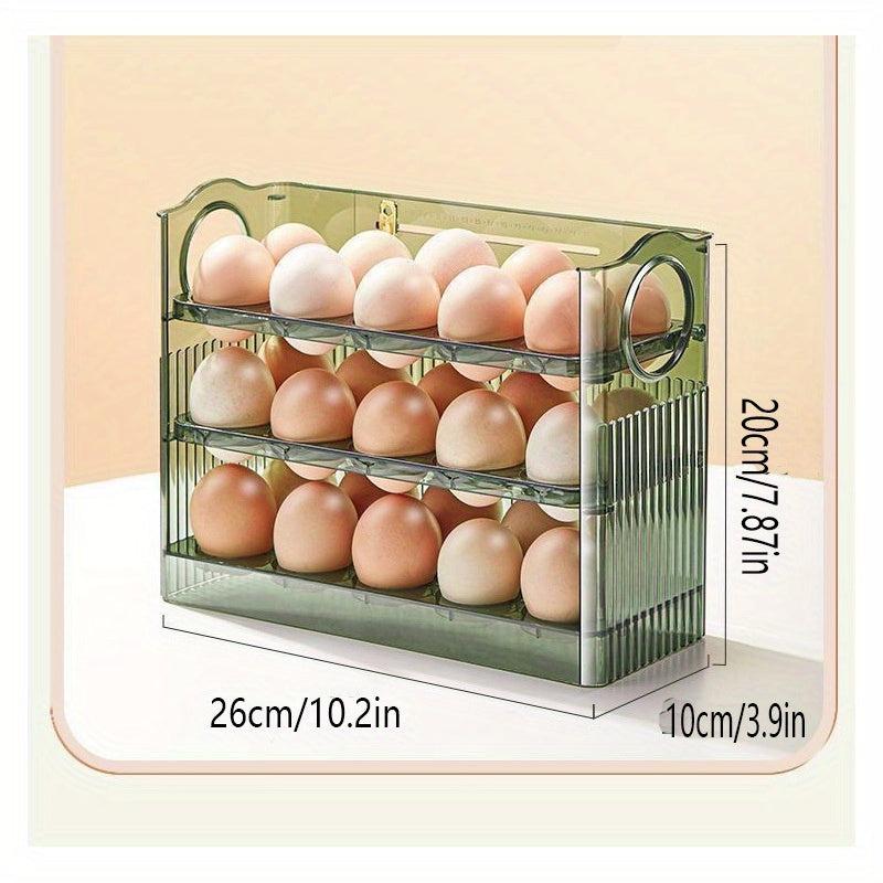 Refrigerator Egg Storage Box Leak-Proof Reusable Rack