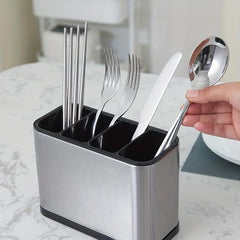 Kitchen Stainless Steel Chopsticks Tube Holder