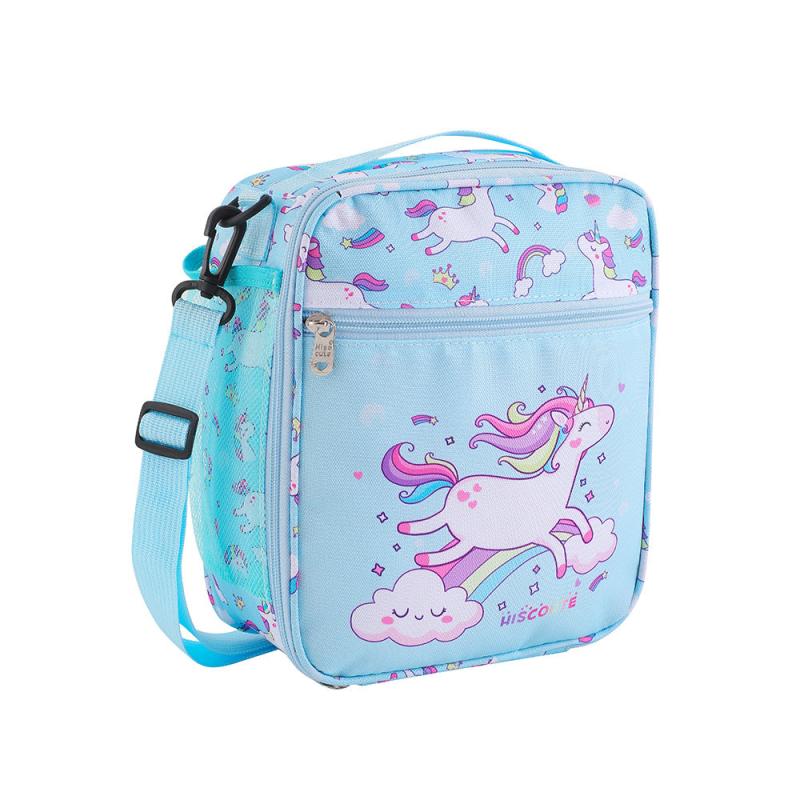 Student Portable Lunch Bag Single Shoulder Diagonal Cross Bag