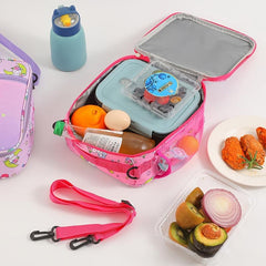 Student Portable Lunch Bag Single Shoulder Diagonal Cross Bag