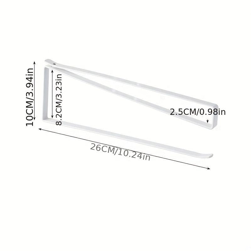 Wall Mounted Kitchen Paper Towel Rack Storage