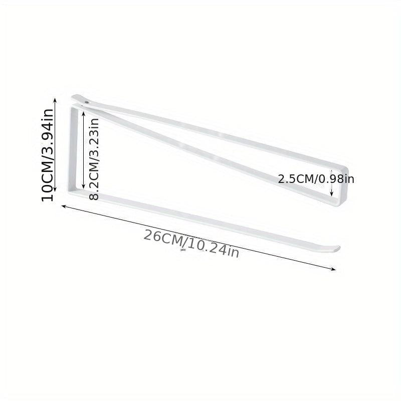 Wall Mounted Kitchen Paper Towel Rack Storage