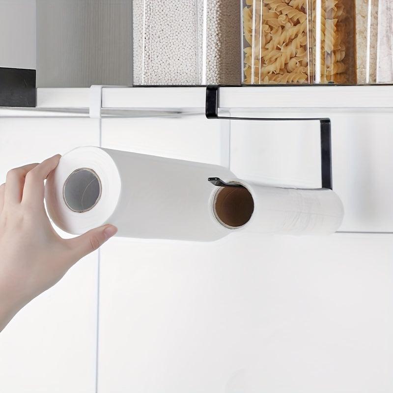 Wall Mounted Kitchen Paper Towel Rack Storage