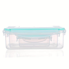 3pcs High Rectangle Airtight Lunch Boxes with Lids Leakproof Crisper