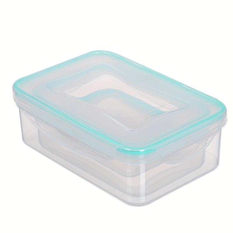 3pcs High Rectangle Airtight Lunch Boxes with Lids Leakproof Crisper