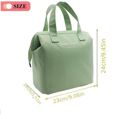 Insulated Lunch Bag Bento Bag Ice Pack Waterproof Bag Hand Wash Lunch Container