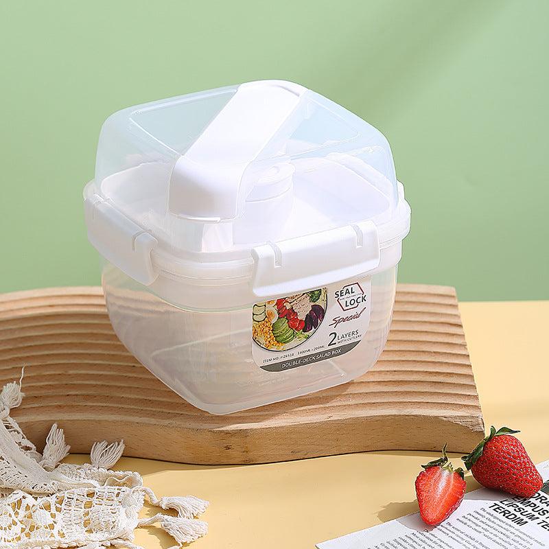 Bento Box Set with Cutlery, Leak Proof Adult Lunch Box