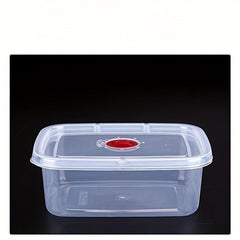 Plastic Crisper Boxes Set: Fresh Keeping Box for Fridge, Fruit Vegetable Crisper