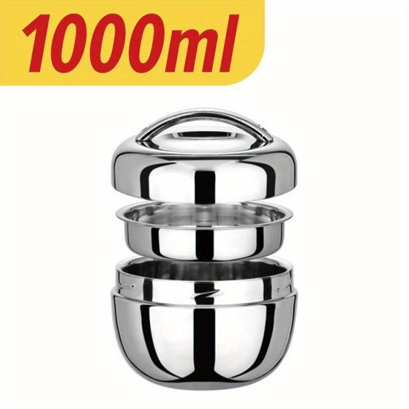 Hot Food Flask Stainless Steel Lunch Box Vacuum Insulated Double Layer