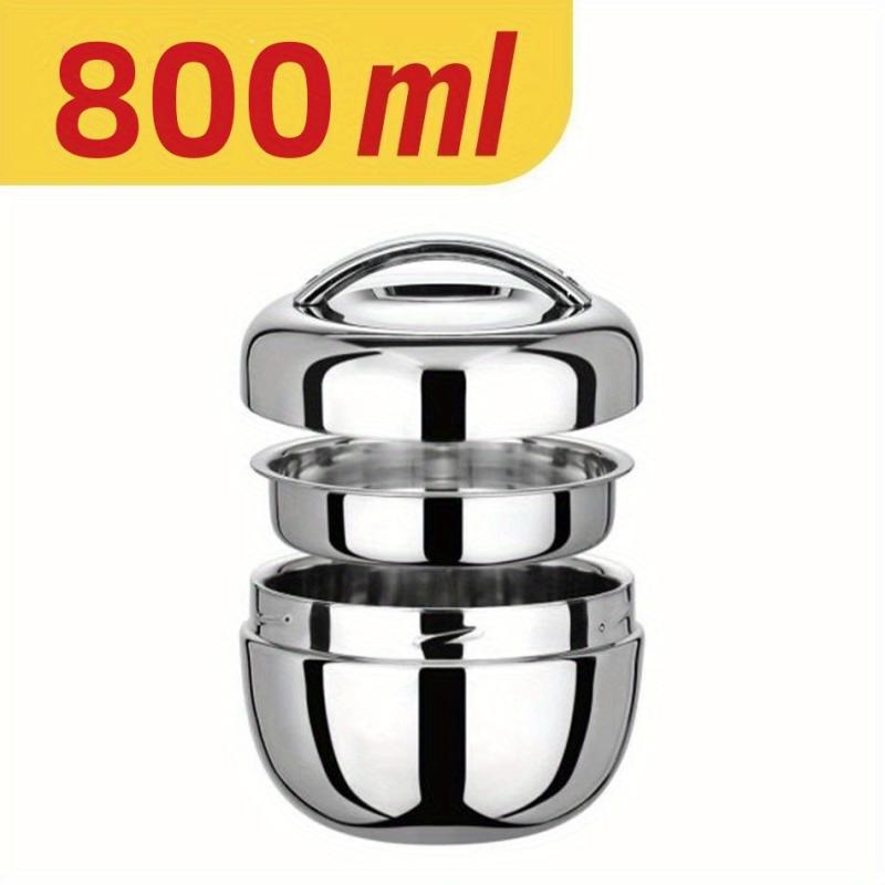 Hot Food Flask Stainless Steel Lunch Box Vacuum Insulated Double Layer