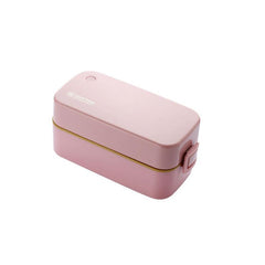 Double Layer Lunch Boxes 1pc Set Leak-proof Heated Outdoor Portable Container