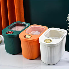 Large Capacity Rice Bucket: Moisture & Insect Proof Storage Container