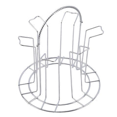 Metal Glass Cup Storage Rack Mug Rack Draining Holder Stand