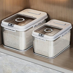 Rice Bucket With Timer Household Insect Moisture Proof Storage Box
