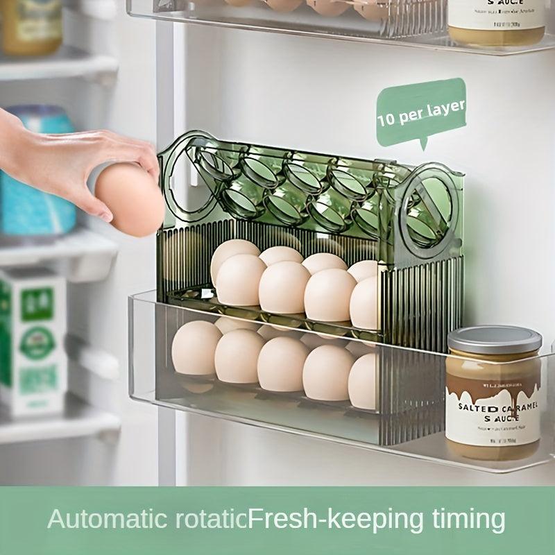 Egg Storage Box Kitchen Refrigerator Fresh-keeping Holder