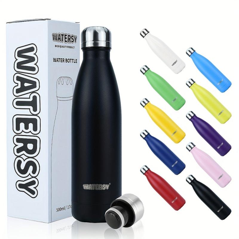 500ml Stainless Steel Vacuum Cup Cola Shaped Insulated Water Bottle