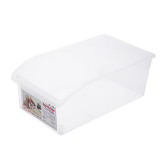 4pcs Fridge Organizer Bins BPA Kitchen Storage Containers for Fridge Clear