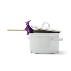 Little Man Wizard Pot Cover Anti Overflow Spoon Holder Set