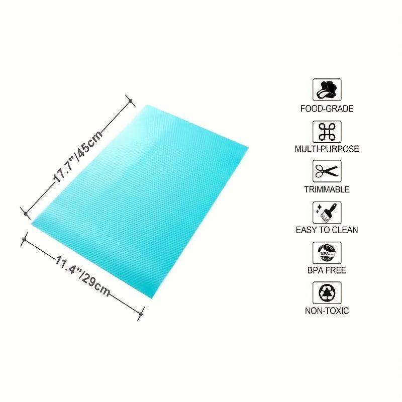 4pcs LGBT Rainbow Shelf Liners for Gay Pride Refrigerator Mat