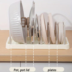 Pot And Pan Organizer Rack For Kitchen Cabinet