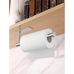 Stainless Steel Tissue Holder Wall Mounted Self Adhesive Paper Roll Holder